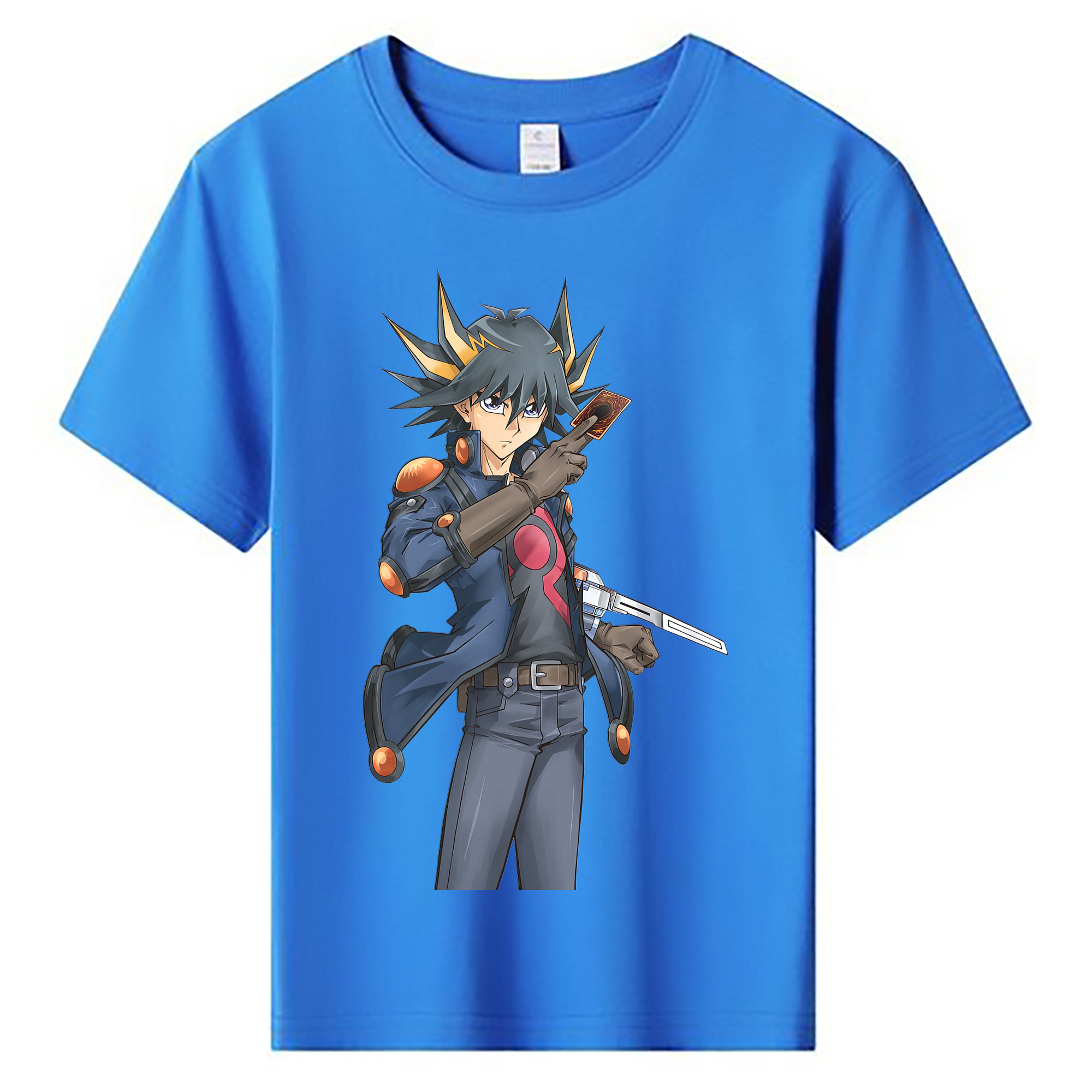 （画像用） 遊☆戯☆王 Yu-Gi-Oh! 綿100％キッズTシャツ（フロントプリント）